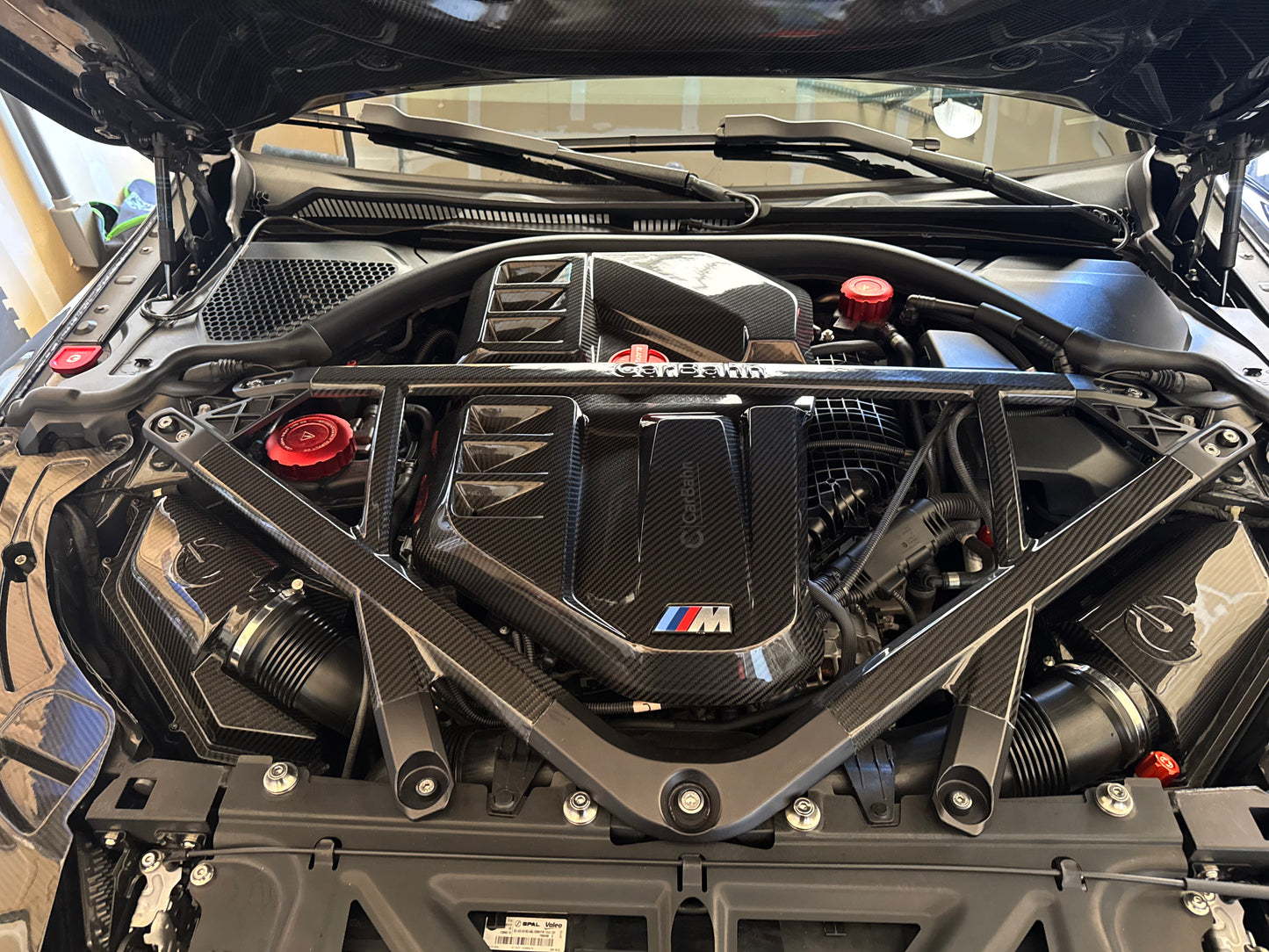 CSL Style Carbon Fiber 5-Point Strut Brace | BMW G8X M2/M3/M4 CSL Style Carbon Fiber 5-Point Strut Brace | BMW G8X M2/M3/M4