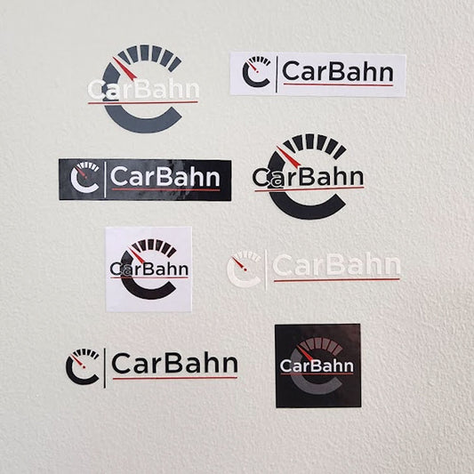 CarBahn Decal & Diecut Sticker 8-Pack