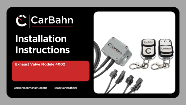 CarBahn Part #: CBMIS-4002