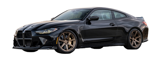 BMW M5 G90 equipped with CarBahn suspension tuning upgrades for improved cornering grip and high-performance stability.