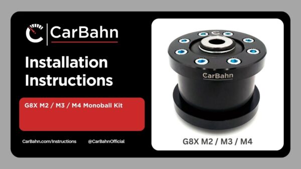 CarBahn Part #: CBG8X-3101 & CBG8X-3107