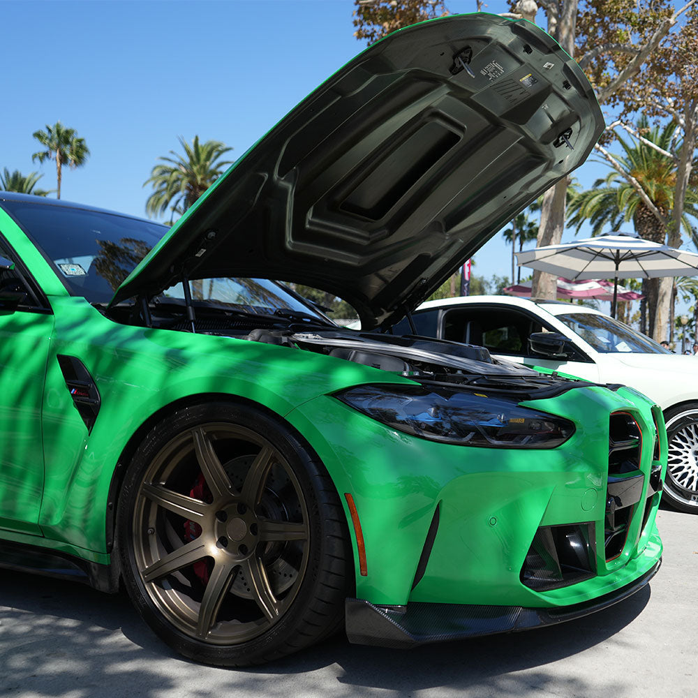 European sports sedan undergoing linear throttle ECU software tuning at CarBahn San Jose.
