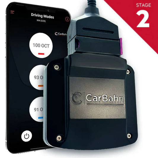 CarBahn Stage 2 Performance Controller installed on BMW G90 / G99 M5 for 959 flywheel HP upgrade