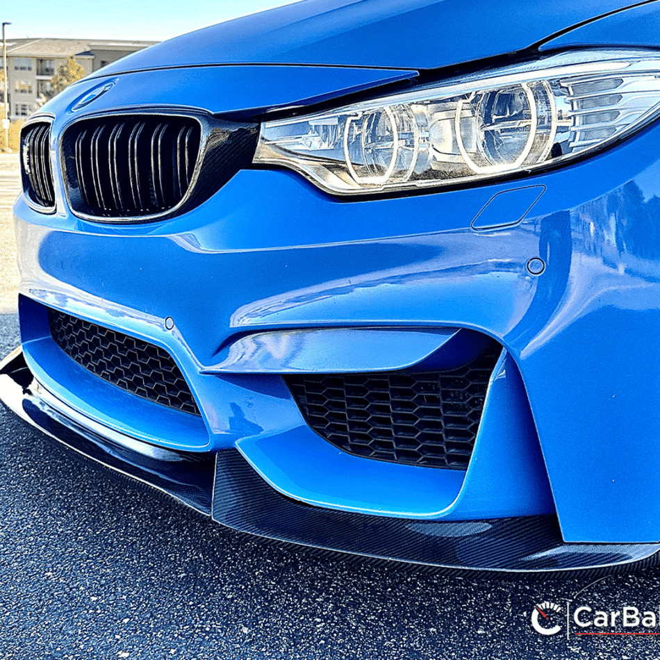 Gloss Carbon Fiber Front Splitter | BMW M3/M4