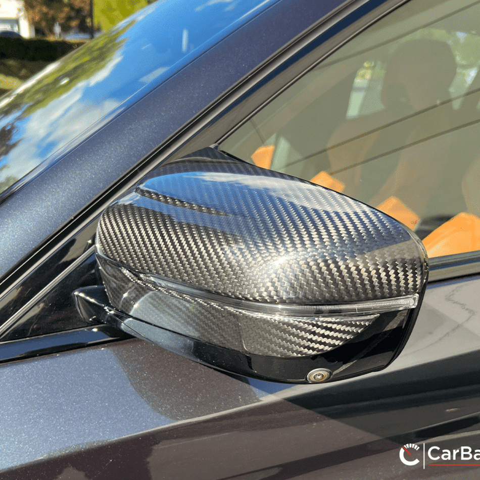 Gloss Carbon Fiber Mirror Cover Set | BMW M5/M8