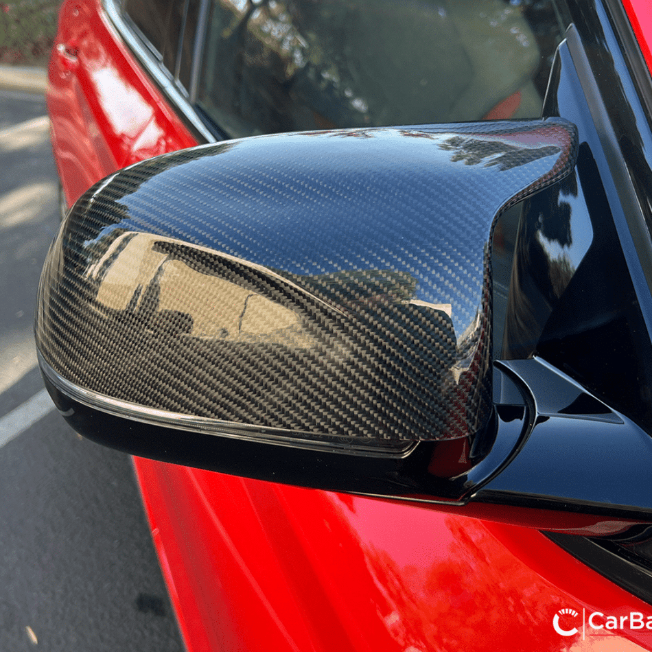 Gloss Carbon Fiber Mirror Cover Set | BMW X3M/X4M/X5M/X6M