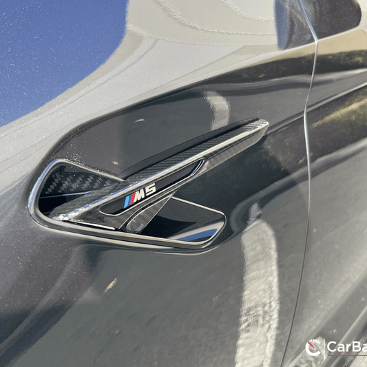 Carbon Front Fender Side Vent Stick on Covers | BMW F90 M5