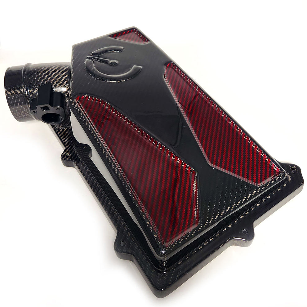 Audi RS3 TT-RS CarBahn intake lid and trumpet hardware