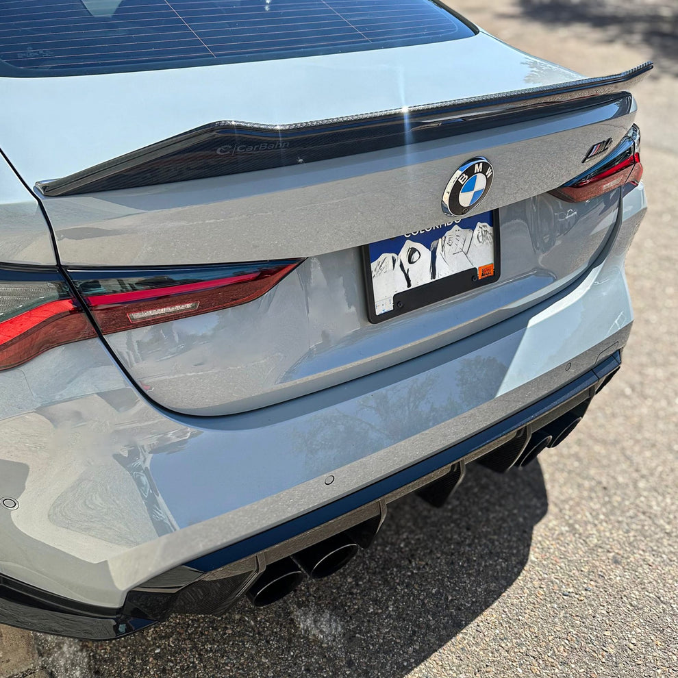 BMW G82 M4 & M440i Carbon Fiber Rear Spoiler – CarBahn