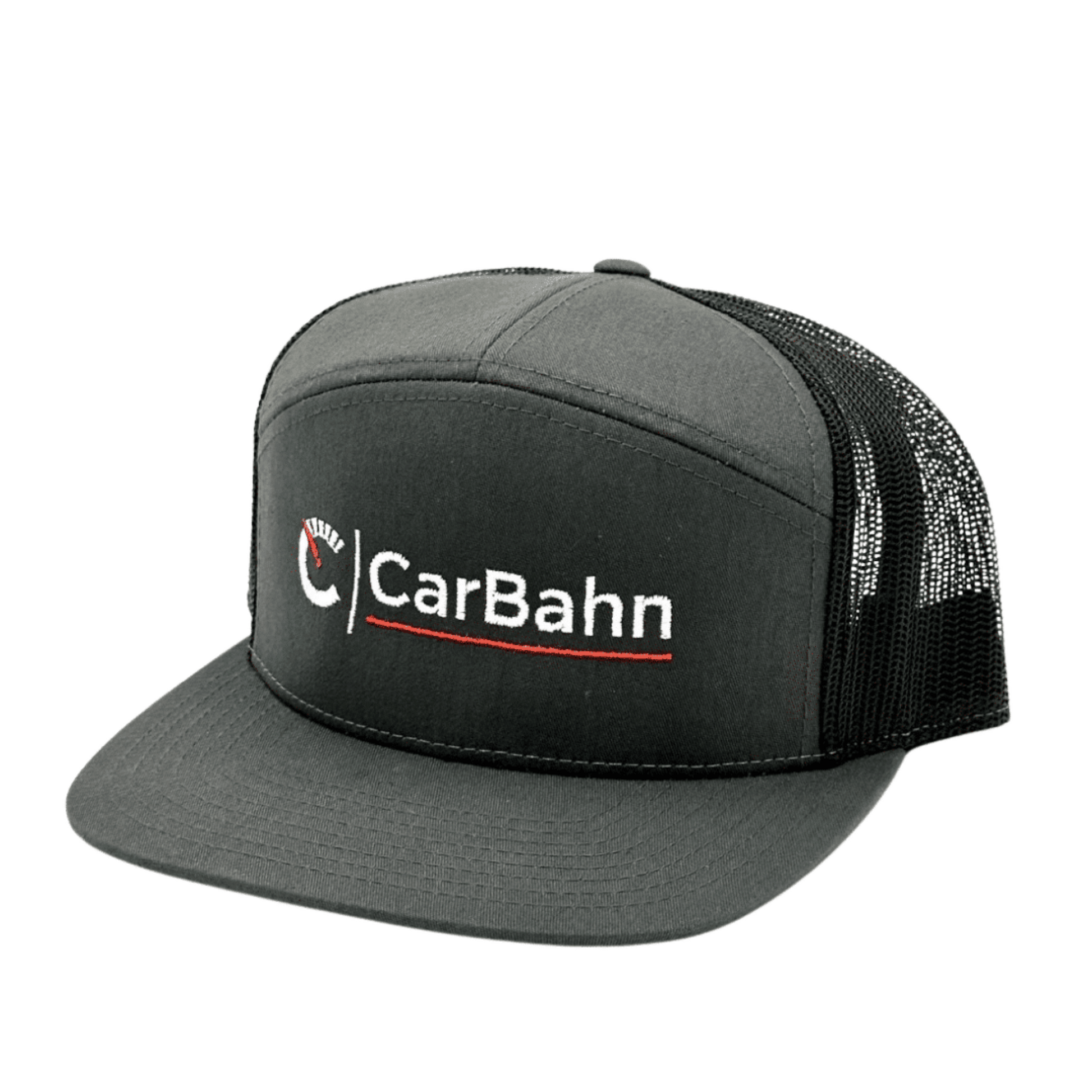 Flat Brim Trucker Hat – CarBahn - Main Image