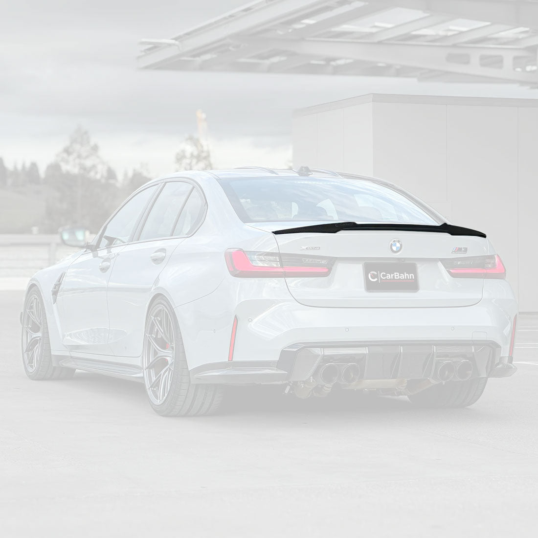 BMW G80 M3 & M340i Carbon Fiber Rear Spoiler