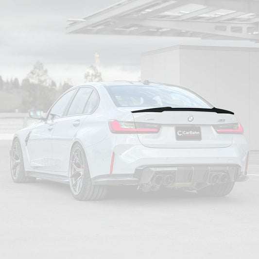 BMW G80 M3 & M340i Carbon Fiber Rear Spoiler