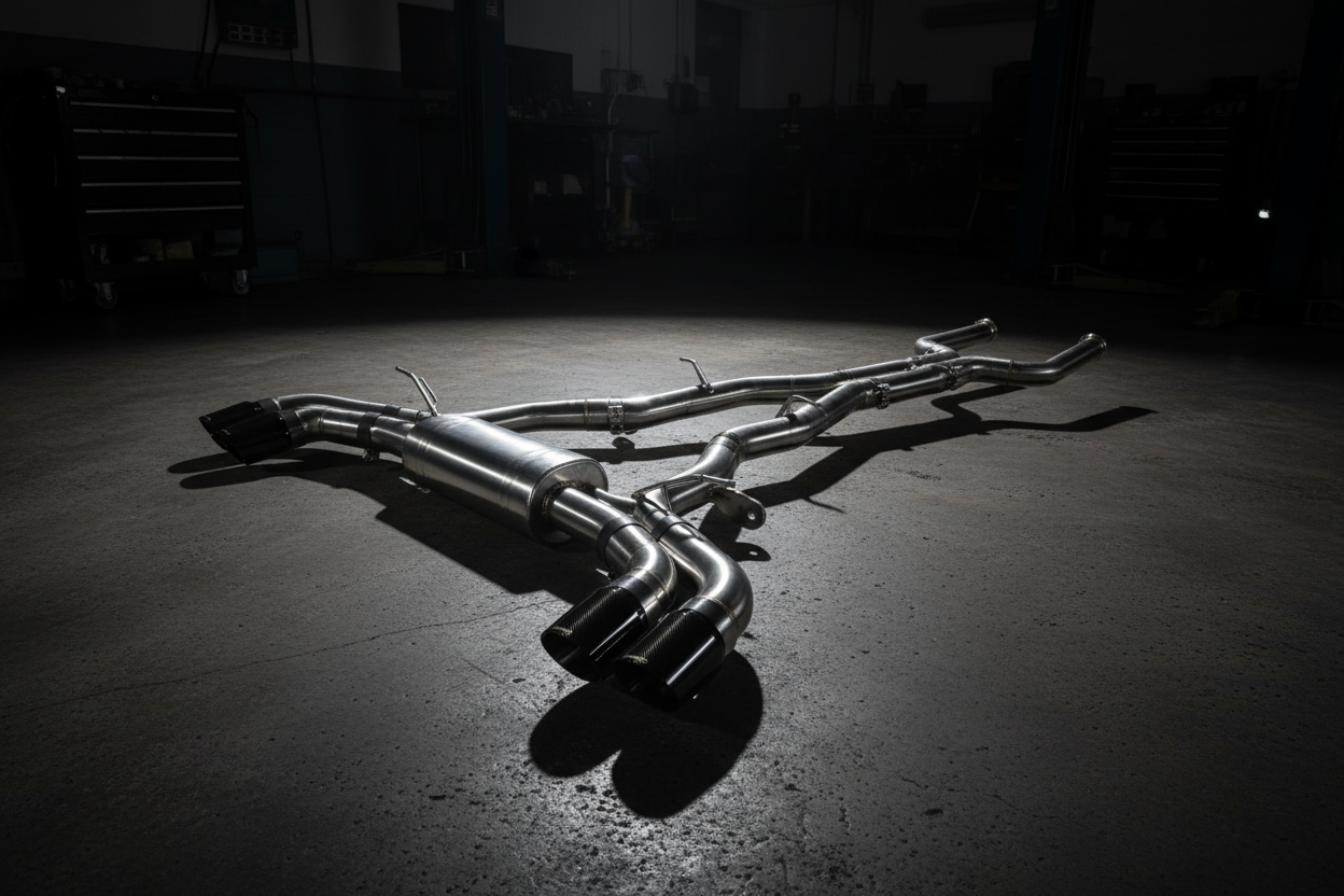 Stainless Steel Exhaust System | BMW G9X M5