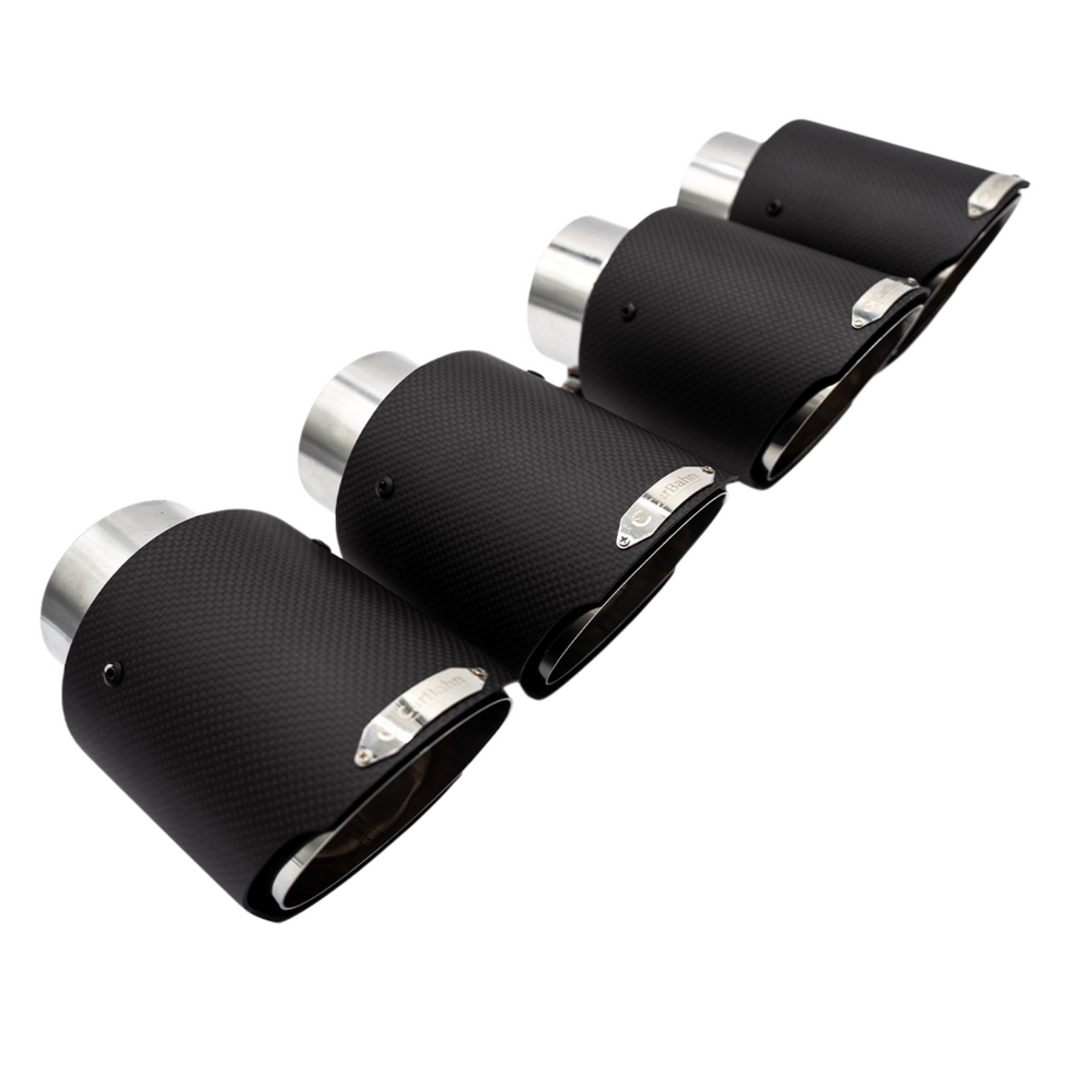 CarBahn Carbon Fiber Exhaust Tips