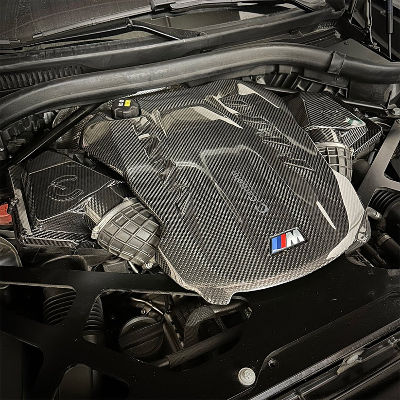 Carbon Fiber Engine Cover | BMW F9X X5M/X6M (2020 - 2023) – CarBahn