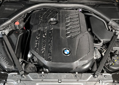 Carbon Fiber Engine Chassis Brace Set | BMW M240i/ M340i/ M440i