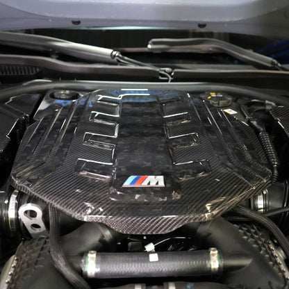 Carbon Fiber Engine Cover | BMW G9X M5